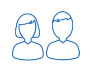 Icono de dos personas